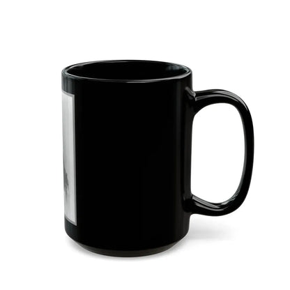 General George Henry Sharpe, Three-Quarter Length Portrait, Seated, Facing Right (U.S. Civil War) Black Coffee Mug - Go Mug Yourself