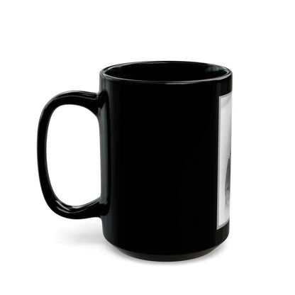 General George Henry Sharpe, Three-Quarter Length Portrait, Seated, Facing Right (U.S. Civil War) Black Coffee Mug - Go Mug Yourself