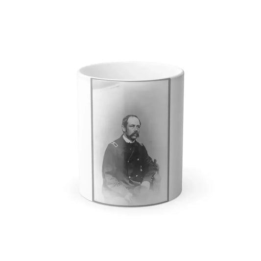 General George Henry Sharpe, Three-Quarter Length Portrait, Seated, Facing Right (U.S. Civil War) Color Changing Coffee Mug 11oz Default Title 11oz - Go Mug Yourself