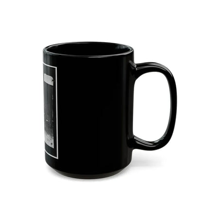General Grant, Lt. Col. Bowers, And General Rawlins At Grant's Headquarters, Cold Harbor (U.S. Civil War) Black Coffee Mug - Go Mug Yourself