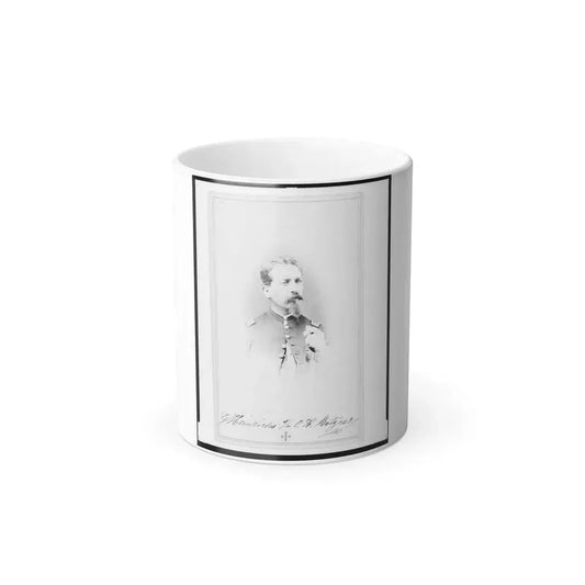 General Gustav Heinrichs, Union Officer, Half-Length Portrait, Facing Front (U.S. Civil War) Color Changing Coffee Mug 11oz Default Title 11oz - Go Mug Yourself