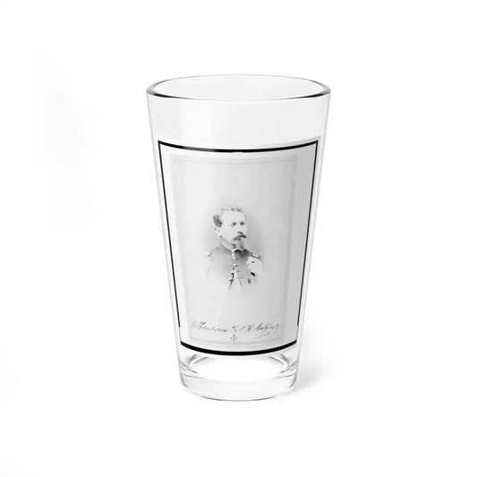 General Gustav Heinrichs, Union Officer, Half-Length Portrait, Facing Front (U.S. Civil War) Pint Glass 16oz 16oz - Go Mug Yourself