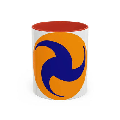 General Headquarters Air Force (U.S. Air Force) Accent Coffee Mug 11oz Red - Go Mug Yourself