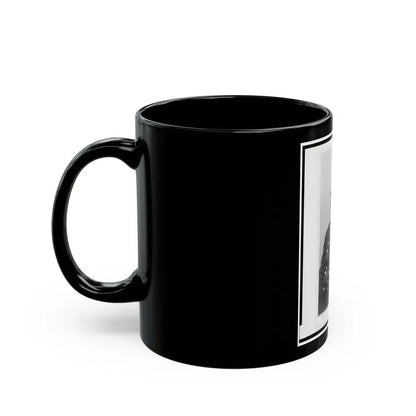 General Josiah Miller, Inspector General, Half-Length Portrait, Seated, Facing Left (U.S. Civil War) Black Coffee Mug - Go Mug Yourself