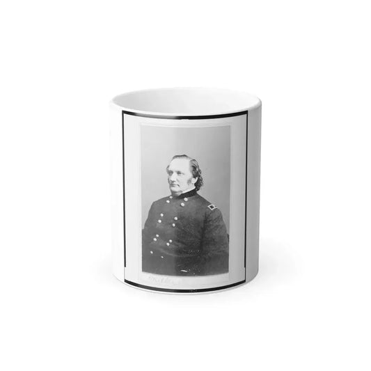 General Josiah Miller, Inspector General, Half-Length Portrait, Seated, Facing Left (U.S. Civil War) Color Changing Coffee Mug 11oz Default Title 11oz - Go Mug Yourself