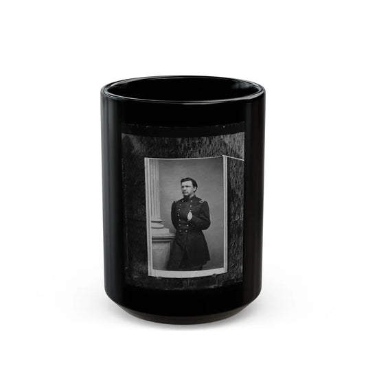 General Lewis Merrill (U.S. Civil War) Black Coffee Mug-15oz-Go Mug Yourself