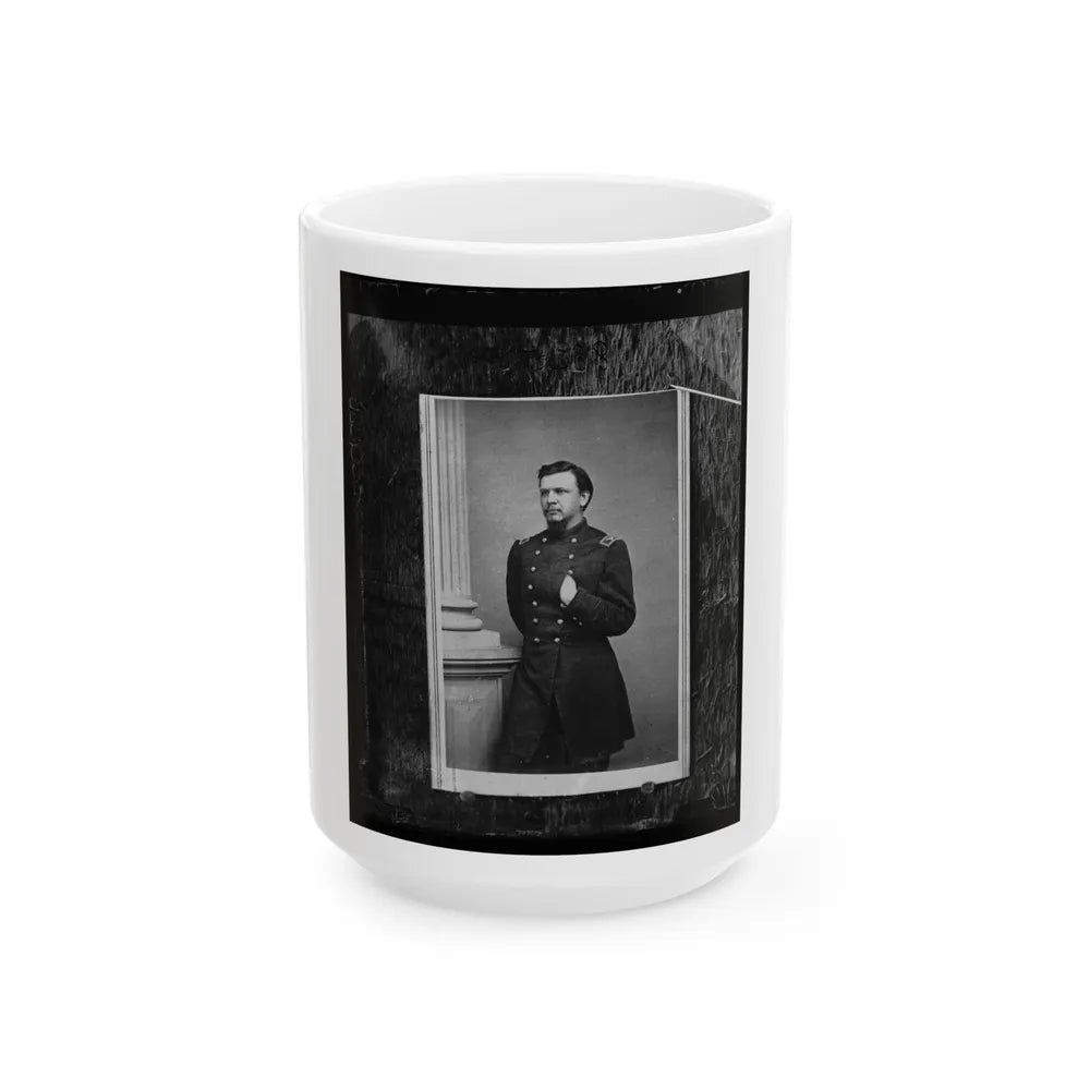 General Lewis Merrill (U.S. Civil War) White Coffee Mug-15oz-Go Mug Yourself