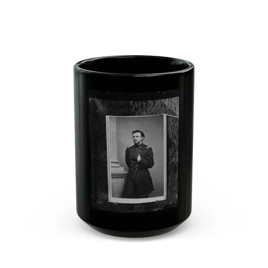 General Lewis Merrill (U.S. Civil War) Black Coffee Mug 15oz - Go Mug Yourself