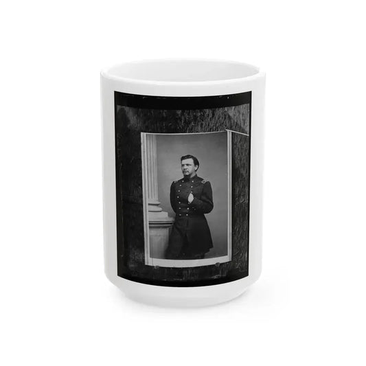 General Lewis Merrill (U.S. Civil War) White Coffee Mug 15oz - Go Mug Yourself