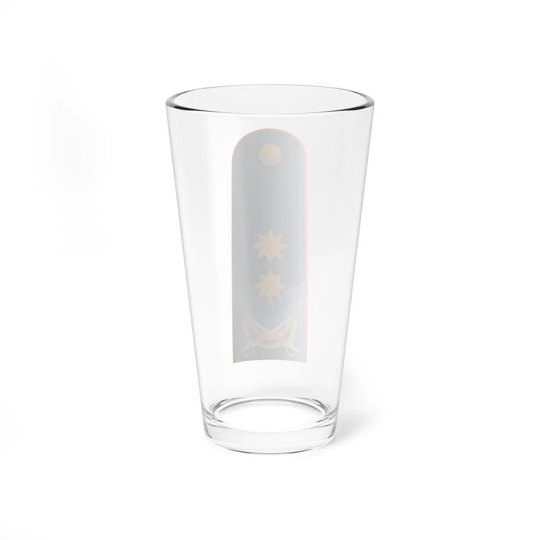 General leytenant AzDSX (Azerbaijan) (Military Rank) Pint Glass 16oz - Go Mug Yourself