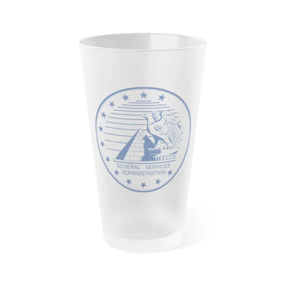General Services Administration - Frosted Pint Glass 16oz 16oz Frosted - Go Mug Yourself