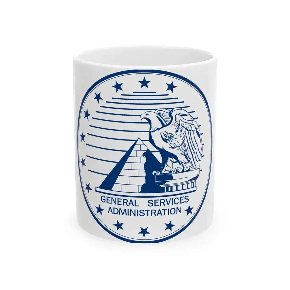 General Services Administration - White Coffee Mug 11oz - Go Mug Yourself