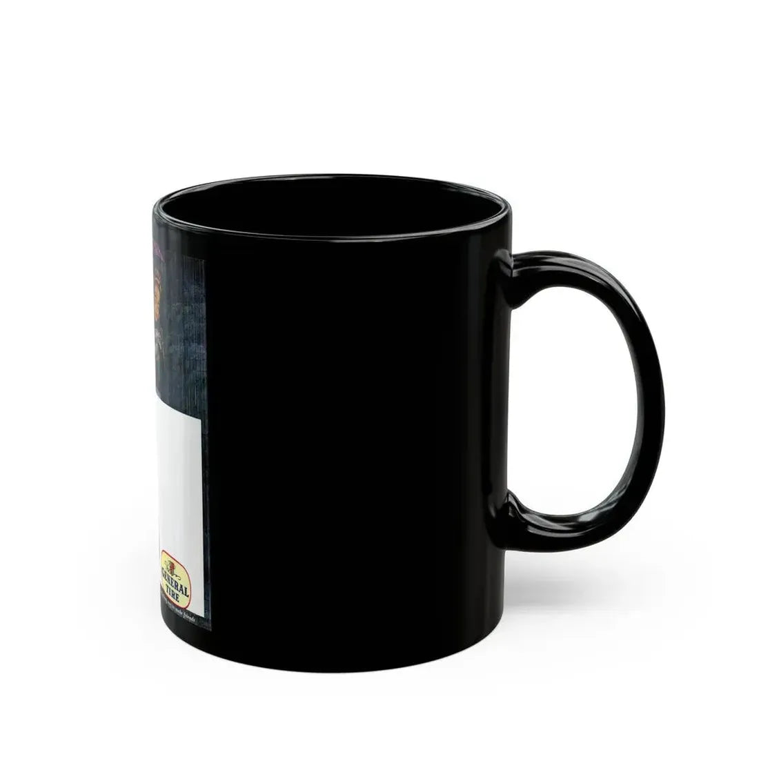 General Tire advertisement, 1941 - Black Coffee Mug - Go Mug Yourself