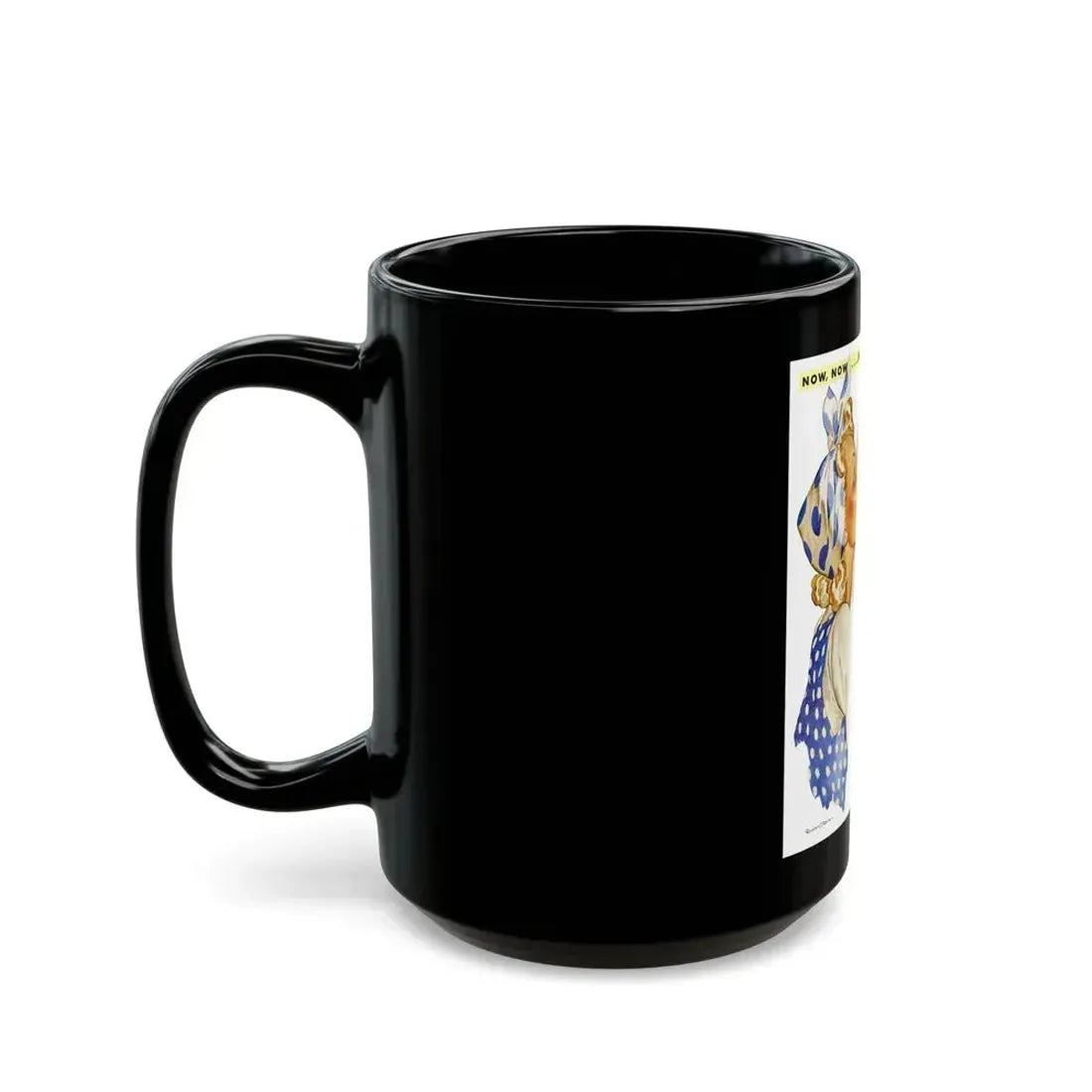 General Tire advertisement, 1942 - Black Coffee Mug - Go Mug Yourself