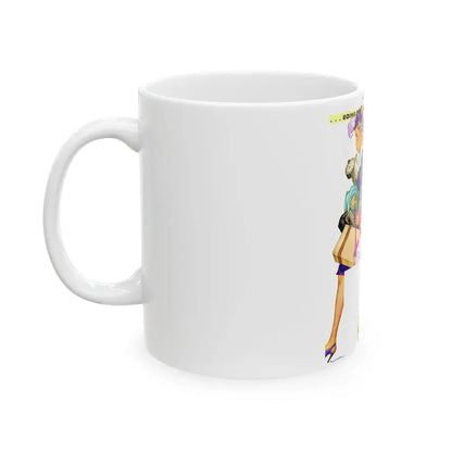 General Tire advertisement, The Saturday Evening Post - White Coffee Mug - Go Mug Yourself