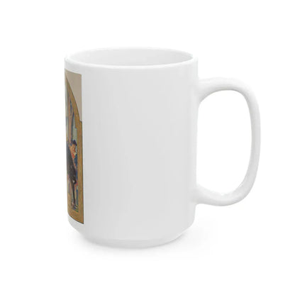General Washington, magazine cover study - White Coffee Mug - Go Mug Yourself
