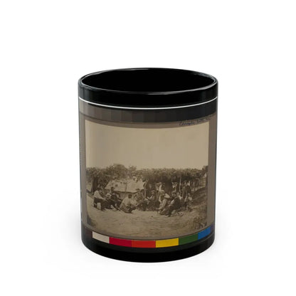 General Willcox's Headquarters, In Front Of Petersburg, Va. (U.S. Civil War) Black Coffee Mug 11oz - Go Mug Yourself