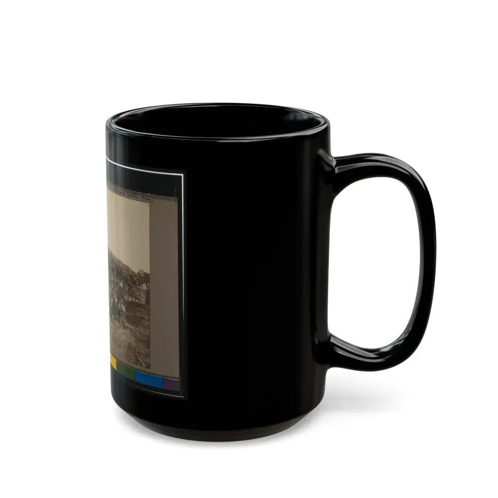 General Willcox's Headquarters, In Front Of Petersburg, Va. (U.S. Civil War) Black Coffee Mug - Go Mug Yourself
