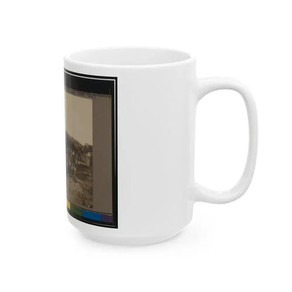 General Willcox's Headquarters, In Front Of Petersburg, Va. (U.S. Civil War) White Coffee Mug - Go Mug Yourself