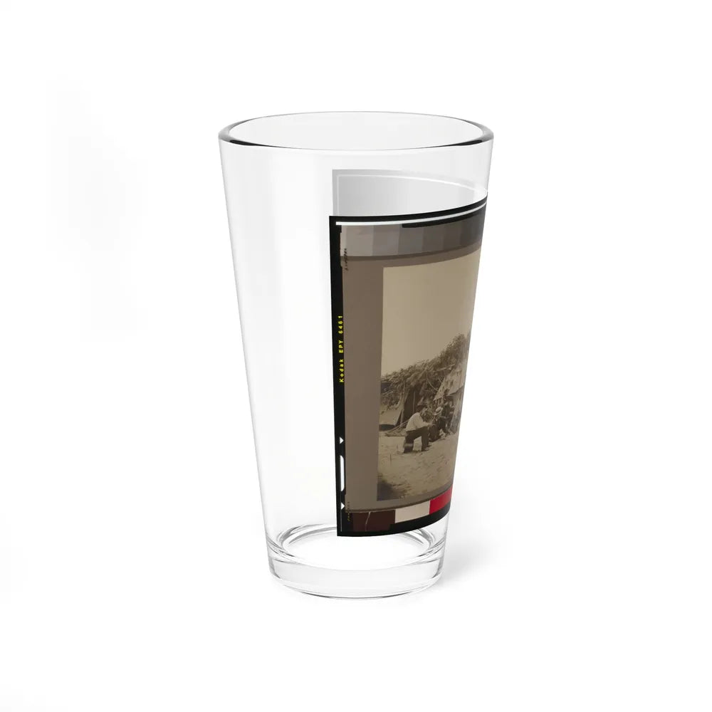 General Willcox's Headquarters, In Front Of Petersburg, Va. (U.S. Civil War) Pint Glass 16oz-Go Mug Yourself