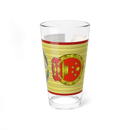 Generalissimo of the PRC rank insignia (China) (Military Rank) Pint Glass 16oz 16oz - Go Mug Yourself