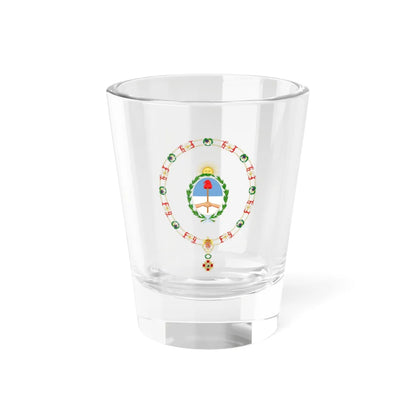 Generic Coat of Arms of the President of Argentina Order of Isabella the Catholic (Argentina) (Coat of Arms) Shot Glass 1.5oz 1.5oz - Go Mug Yourself