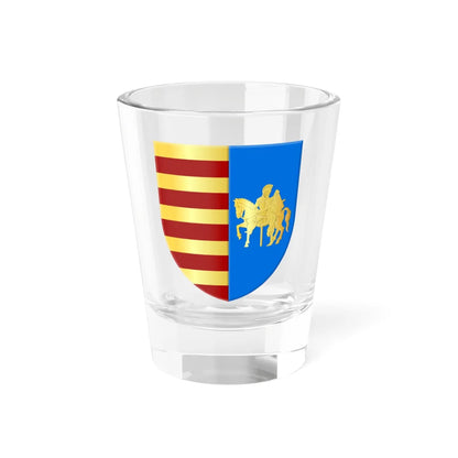 Genk wapen2 (Belgium) (Coat of Arms) Shot Glass 1.5oz 1.5oz - Go Mug Yourself