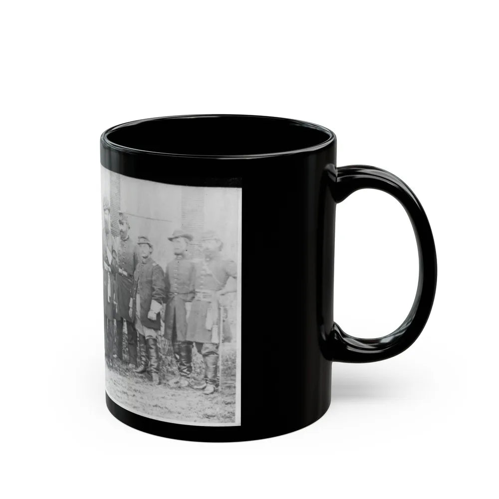 Gen'l. John W. Geary And Staff - Taken At Harper's Ferry (U.S. Civil War) Black Coffee Mug-Go Mug Yourself