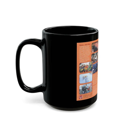GENOA RED ZONE WHATEVER FORCE NECESSARY (VHS COVER) - Black Coffee Mug - Go Mug Yourself