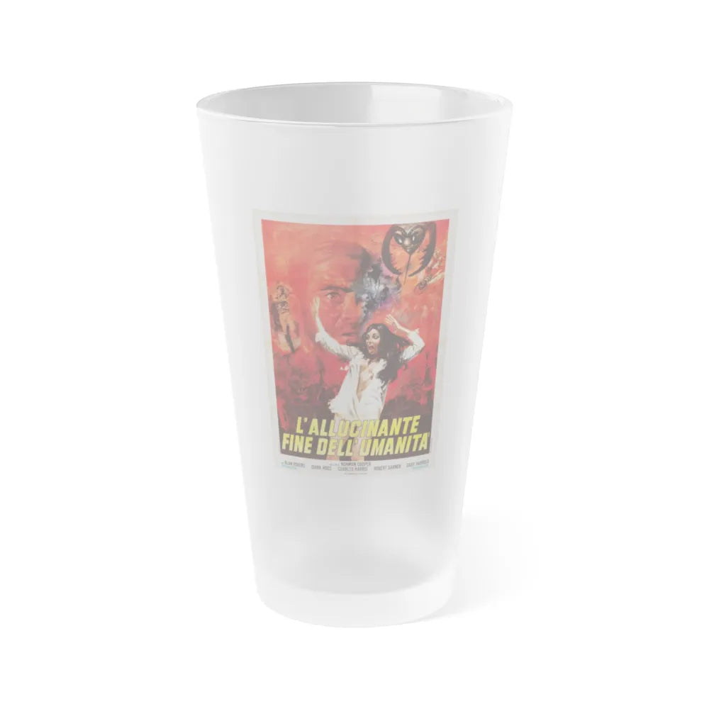 GENOCIDE Movie Poster - Frosted Pint Glass 16oz-Go Mug Yourself