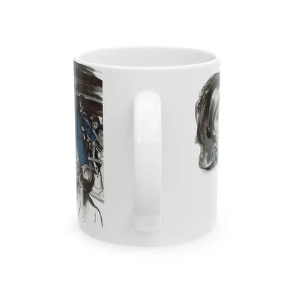 Gentian Hill by Elizabeth Goudge, Woman's Journal, 1949 - White Coffee Mug - Go Mug Yourself