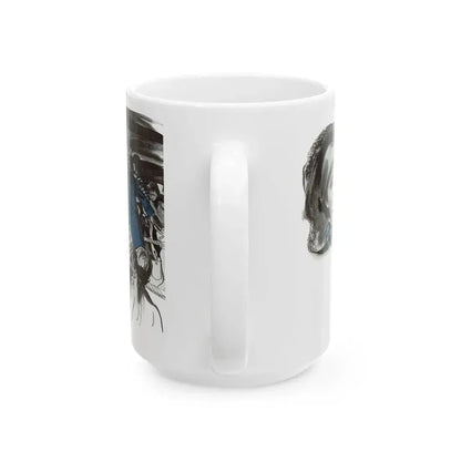 Gentian Hill by Elizabeth Goudge, Woman's Journal, 1949 - White Coffee Mug - Go Mug Yourself