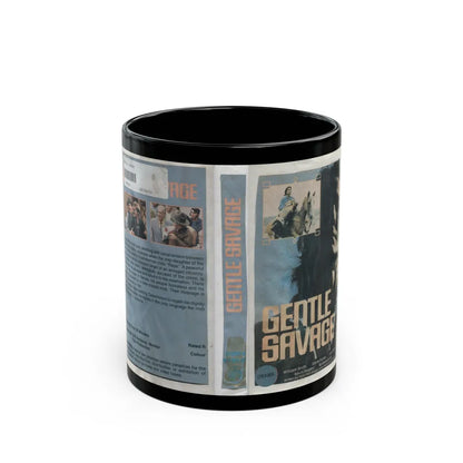 GENTLE SAVAGE (VHS COVER) - Black Coffee Mug-11oz-Go Mug Yourself