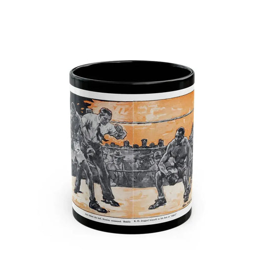 Gentleman in Black, Bluebook, March 1932 - Black Coffee Mug 11oz - Go Mug Yourself