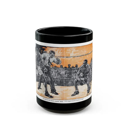 Gentleman in Black, Bluebook, March 1932 - Black Coffee Mug 15oz - Go Mug Yourself