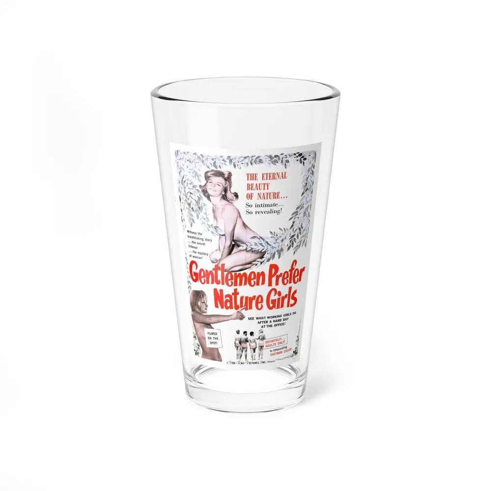 GENTLEMEN PREFER NATURE GIRLS 1963 Movie Poster - Pint Glass 16oz 16oz - Go Mug Yourself