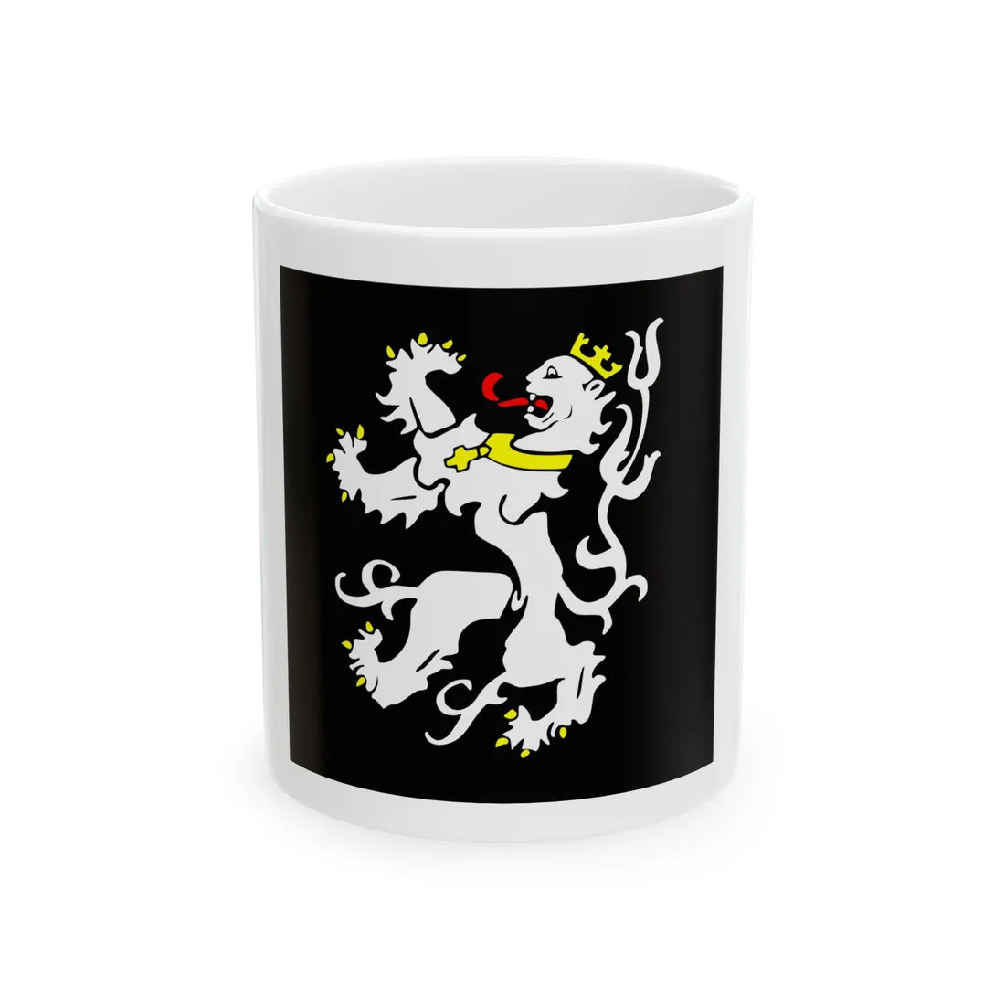 GentseVlag (Belgium) White Coffee Mug 11oz - Go Mug Yourself