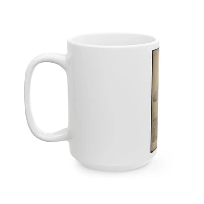 Geo. B. Field, Three-Quarter Length Studio Portrait, Sitting In Chair, Facing Slightly Right, Wearing Military Uniform (U.S. Civil War) White Coffee Mug - Go Mug Yourself