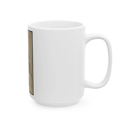 Geo. B. Field, Three-Quarter Length Studio Portrait, Sitting In Chair, Facing Slightly Right, Wearing Military Uniform (U.S. Civil War) White Coffee Mug - Go Mug Yourself