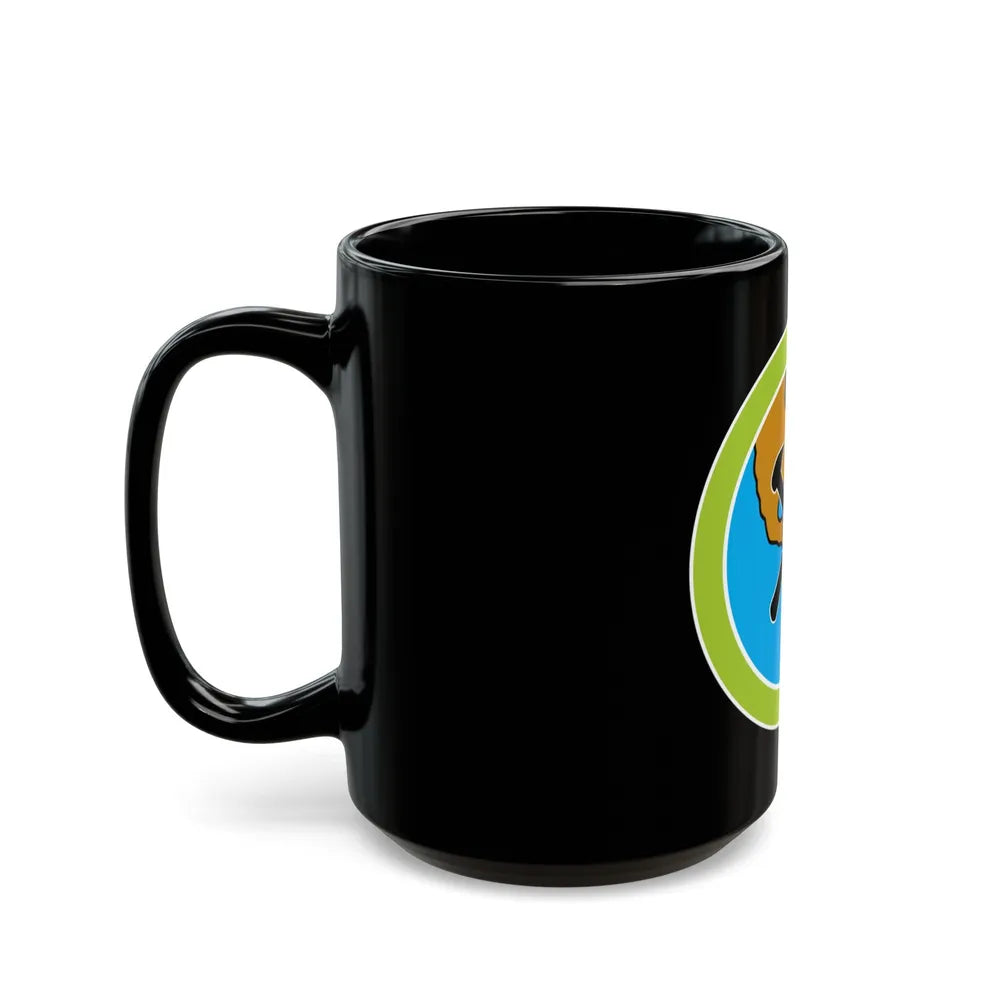 Geology (Boy Scout Merit Badge) Black Coffee Mug-Go Mug Yourself