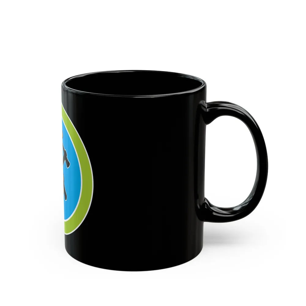 Geology (Boy Scout Merit Badge) Black Coffee Mug-Go Mug Yourself