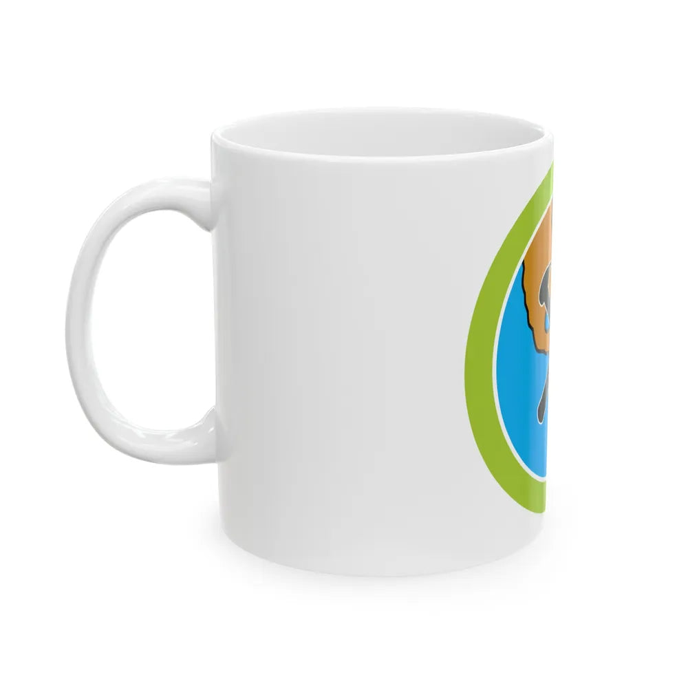 Geology (Boy Scout Merit Badge) White Coffee Mug-Go Mug Yourself