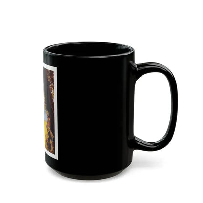 George And The Holiday Cottage by Antonia Browne, Woman magazine, 1975 - Black Coffee Mug - Go Mug Yourself