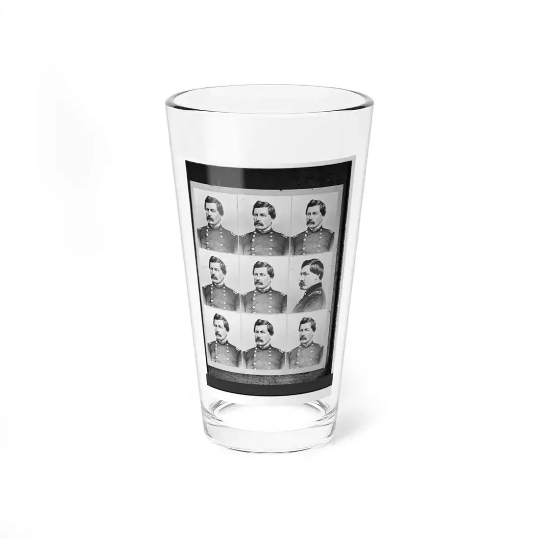 George B. Mcclellan 007 (U.S. Civil War) Pint Glass 16oz 16oz - Go Mug Yourself