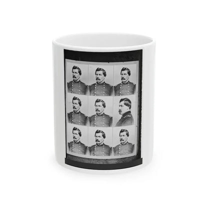 George B. Mcclellan 007 (U.S. Civil War) White Coffee Mug 11oz - Go Mug Yourself