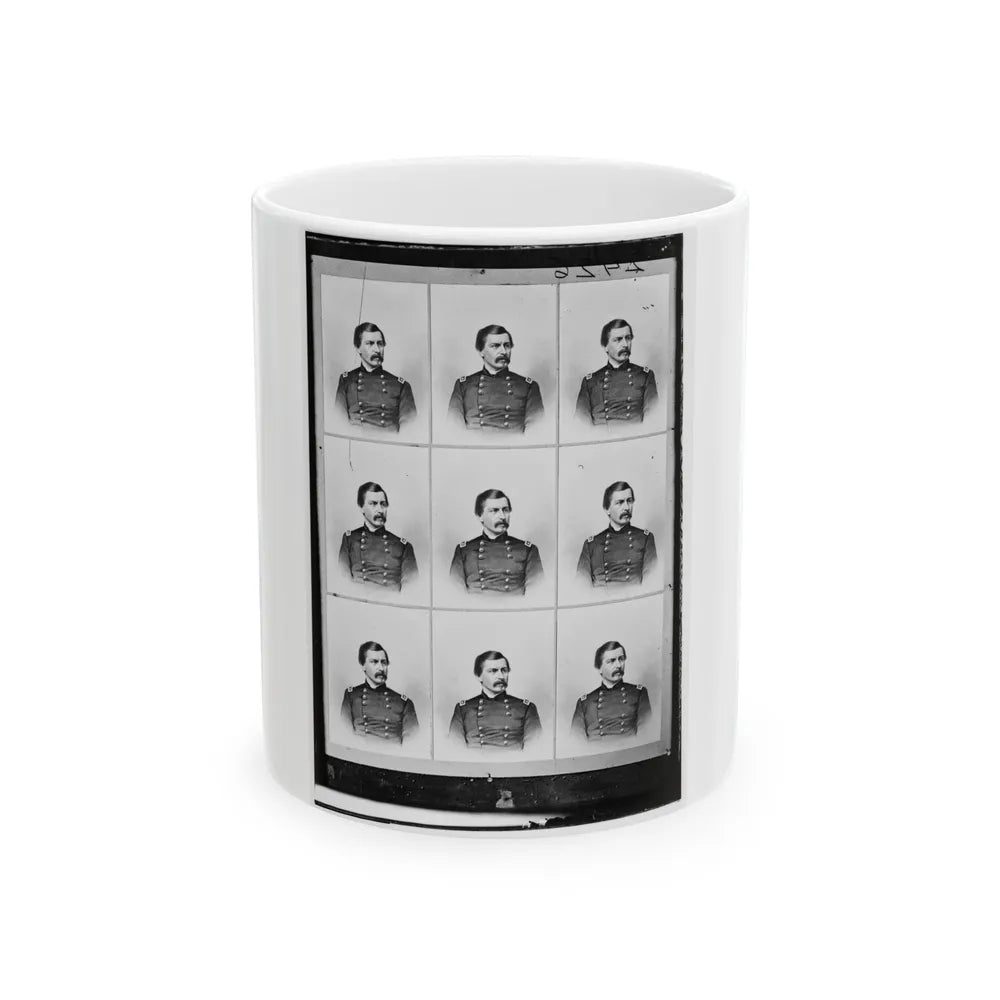 George B. Mcclellan (U.S. Civil War) White Coffee Mug-11oz-Go Mug Yourself