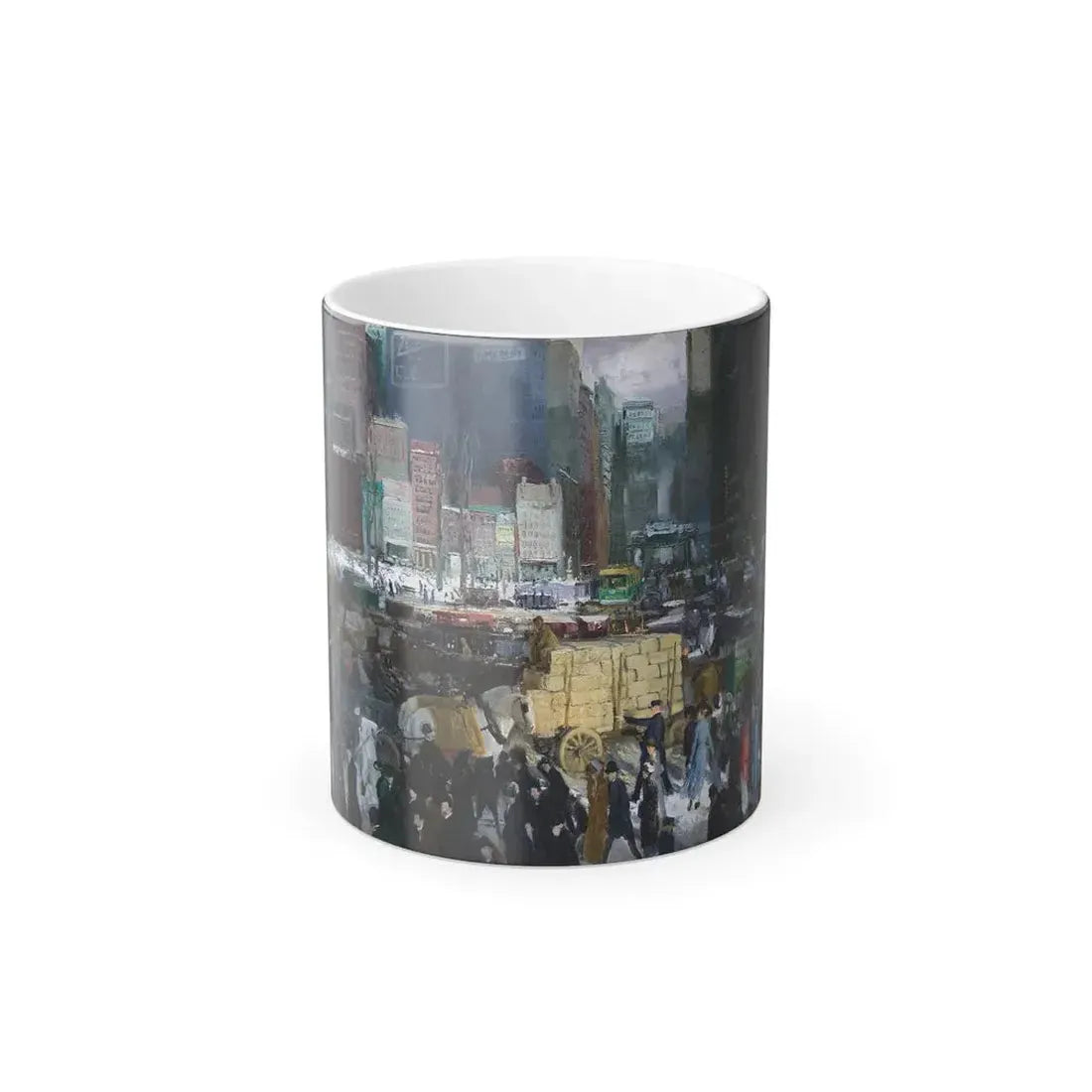 George Bellows (1882-1925) New York - oil on canvas 1911 - Color Changing Mug 11oz 11oz - Go Mug Yourself