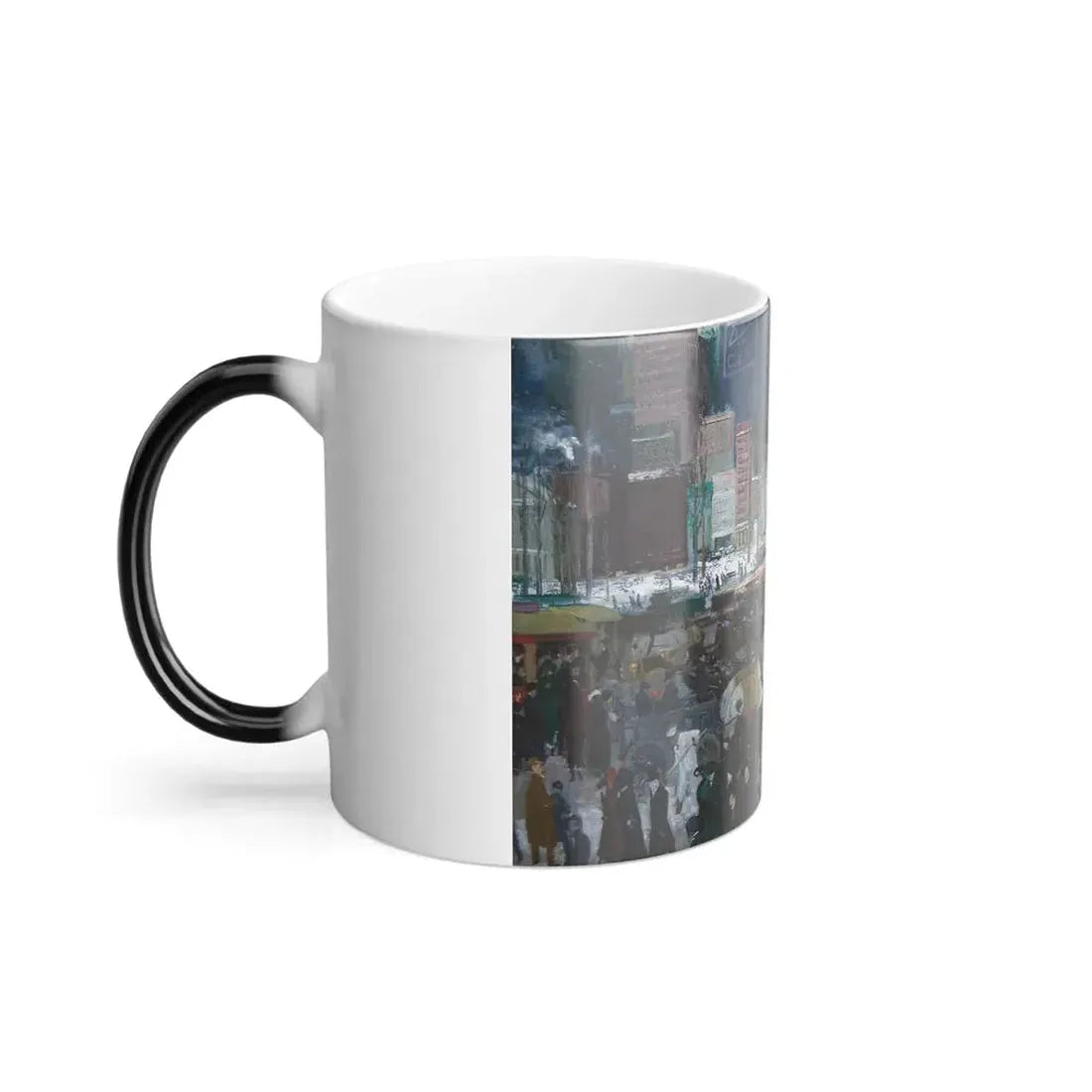George Bellows (1882-1925) New York - oil on canvas 1911 - Color Changing Mug 11oz - Go Mug Yourself