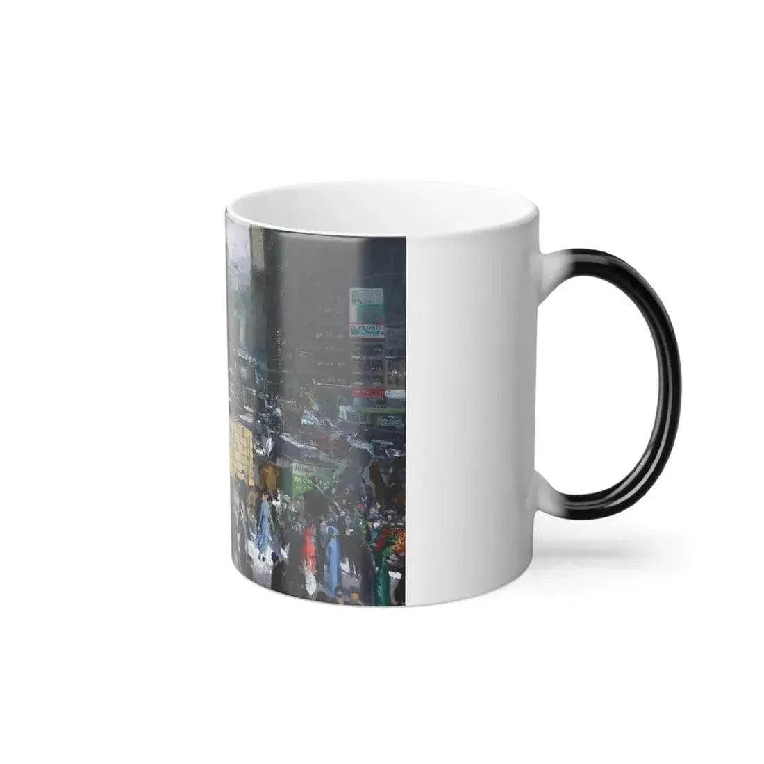George Bellows (1882-1925) New York - oil on canvas 1911 - Color Changing Mug 11oz - Go Mug Yourself