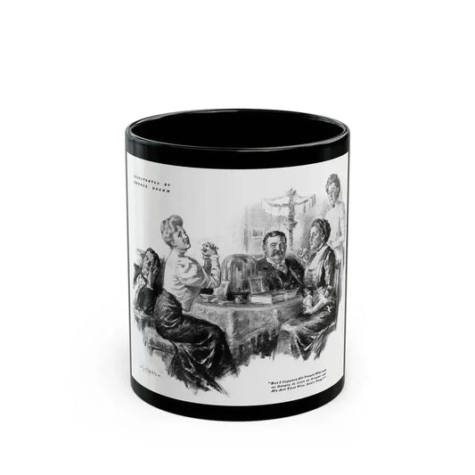 George Brehm illustration - Black Coffee Mug 11oz - Go Mug Yourself